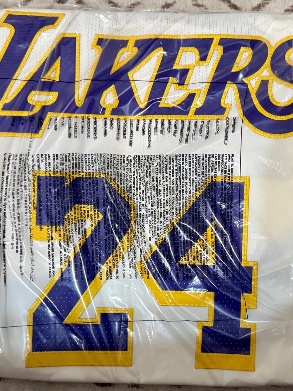 Nike Los Ángeles Lakers #24 Kobe Bryant authentic association jersey men’s M